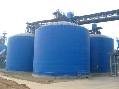 灵丘水泥钢板库改造