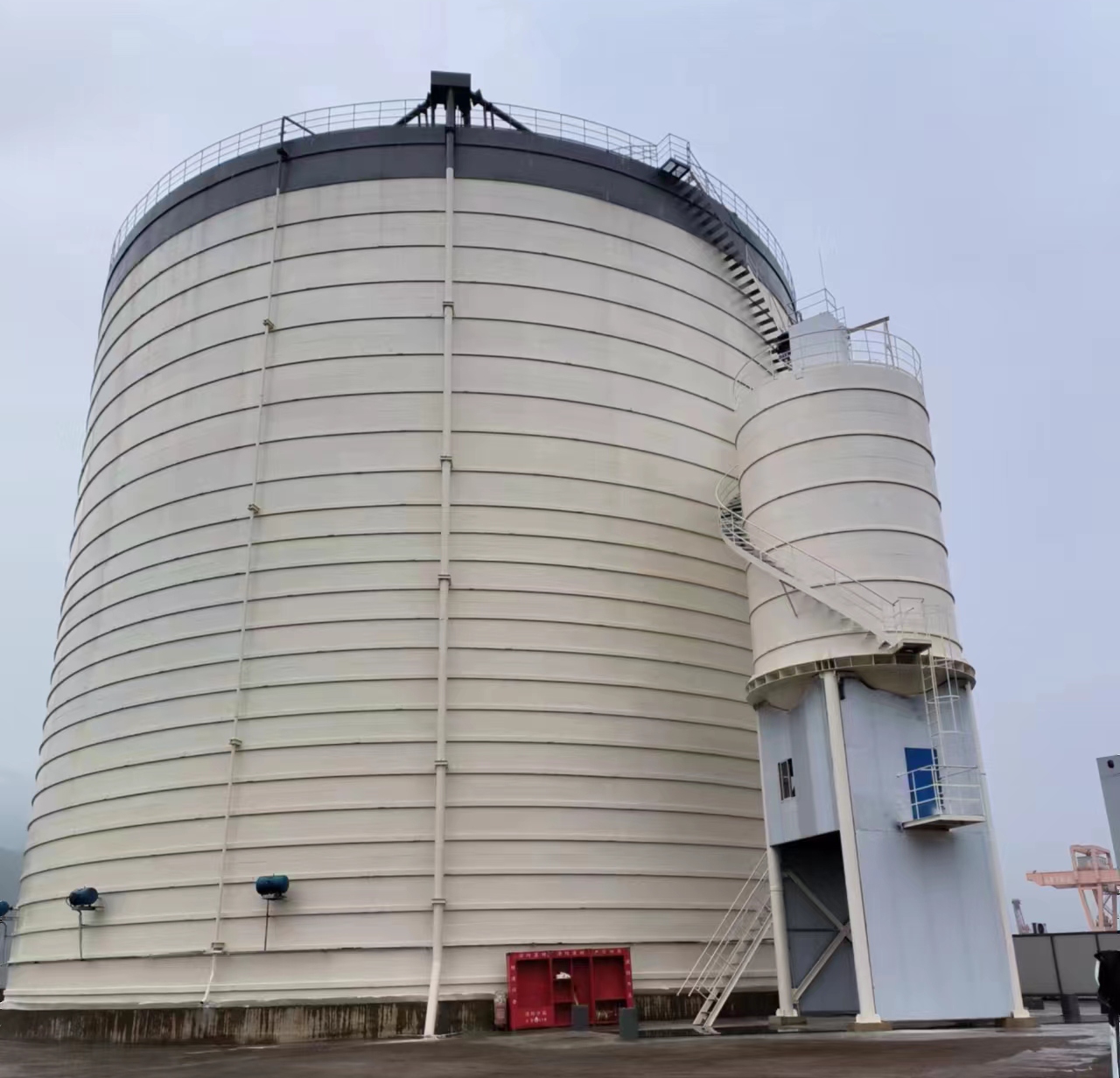 灵丘10万吨水泥钢板库